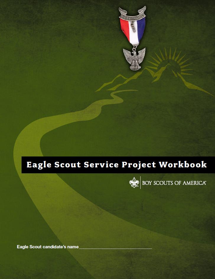 Printables Eagle Scout Worksheet trail to eagle scout project workbook